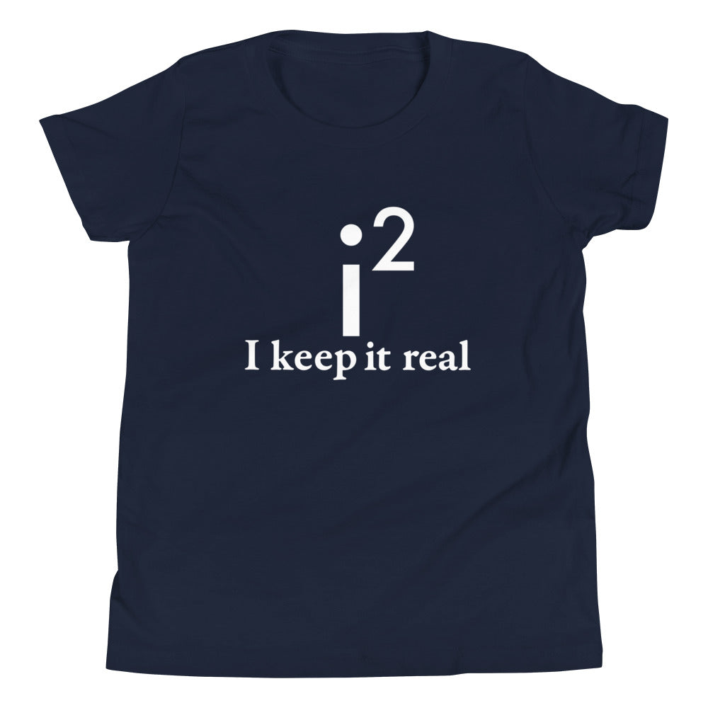 I Keep It Real Kid's Youth Tee Hoodie, Sweatshirt | CoreVibeTees.com (Image 1)