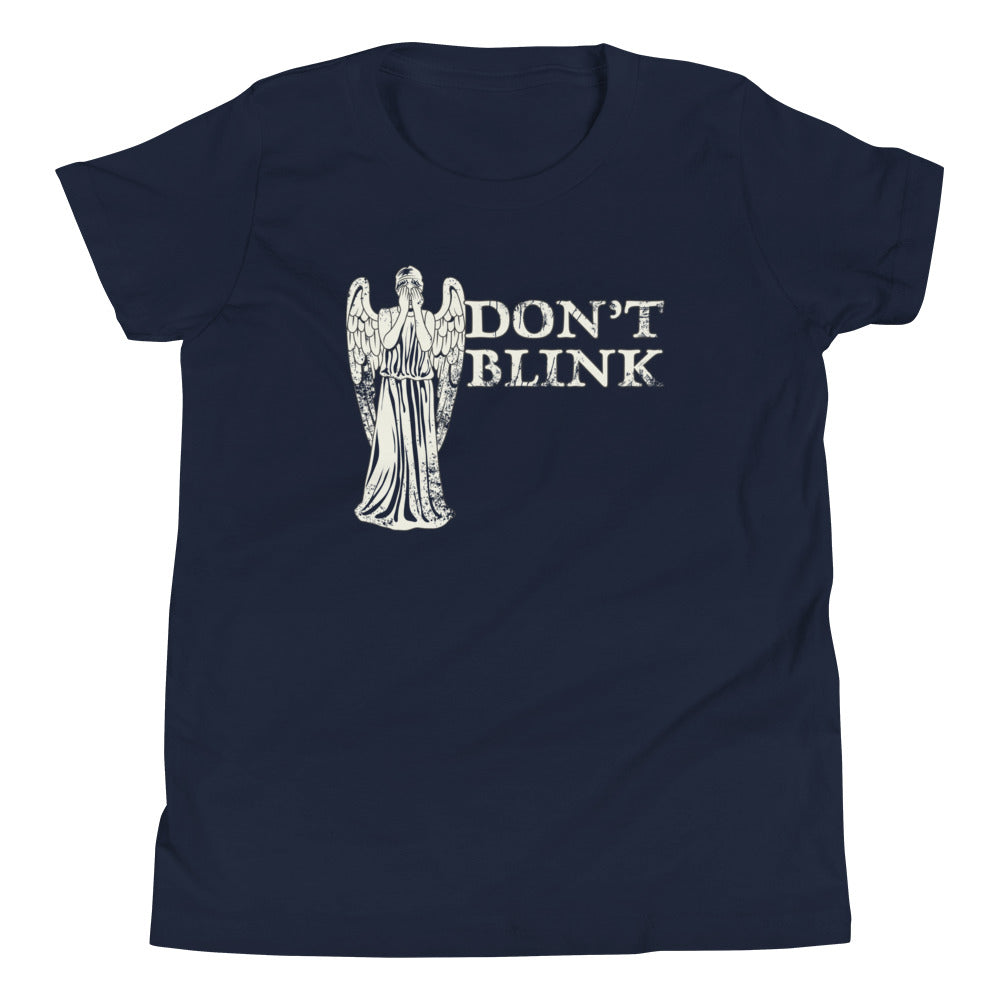 Don't Blink Kid's Youth Tee Hoodie, Sweatshirt | CoreVibeTees.com (Image 2)