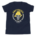 Greyskull Power Company Kid's Youth Tee Hoodie, Sweatshirt | CoreVibeTees.com (Image 1)