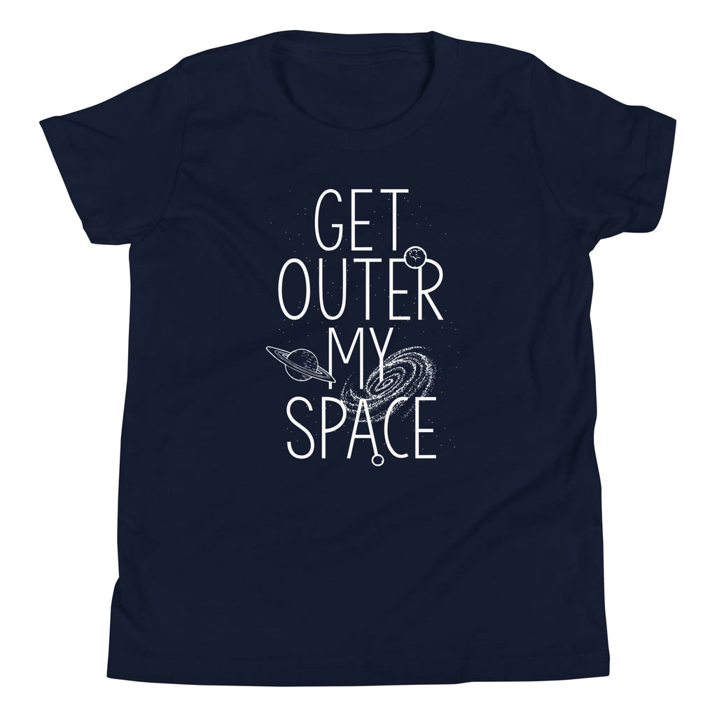 Get Outer My Space Kid's Youth Tee Hoodie, Sweatshirt | CoreVibeTees.com (Image 1)