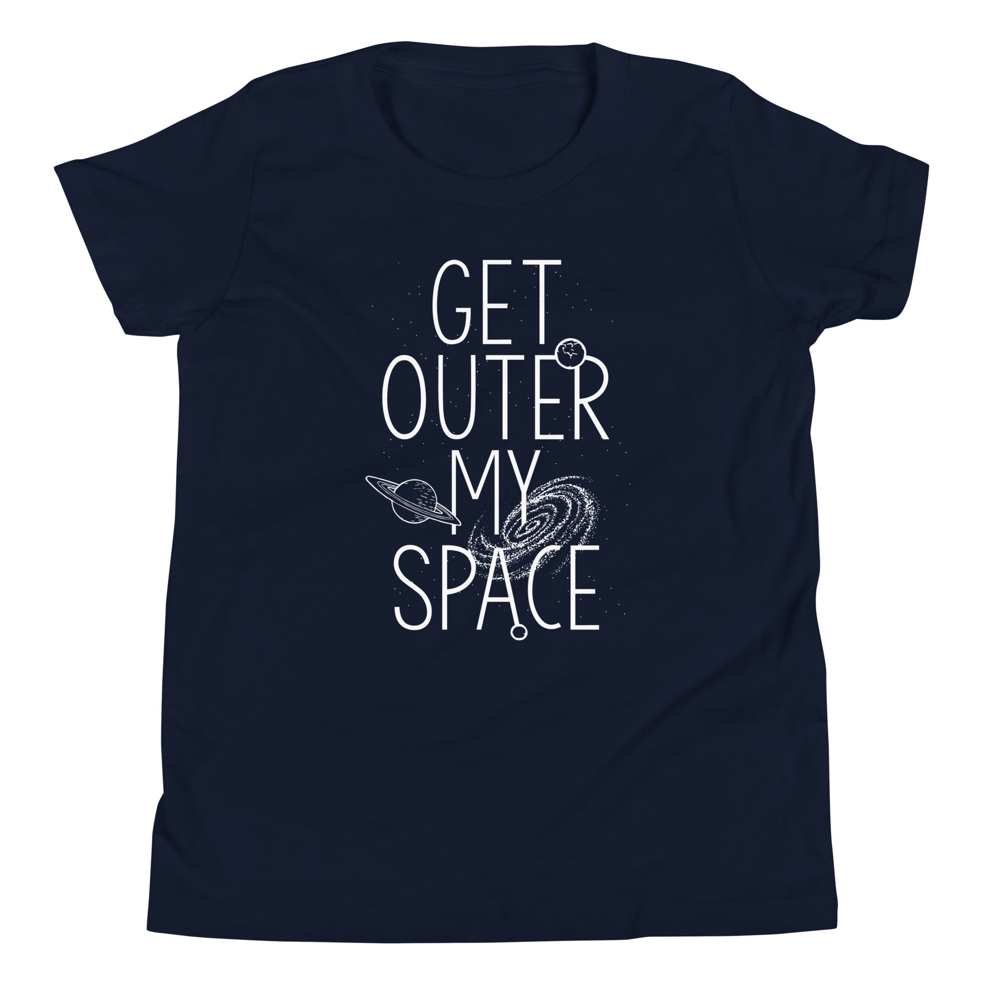 Get Outer My Space Kid's Youth Tee Hoodie, Sweatshirt | CoreVibeTees.com (Image 1)