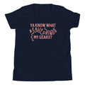 Grinds My Gears Kid's Youth Tee Hoodie, Sweatshirt | CoreVibeTees.com (Image 1)