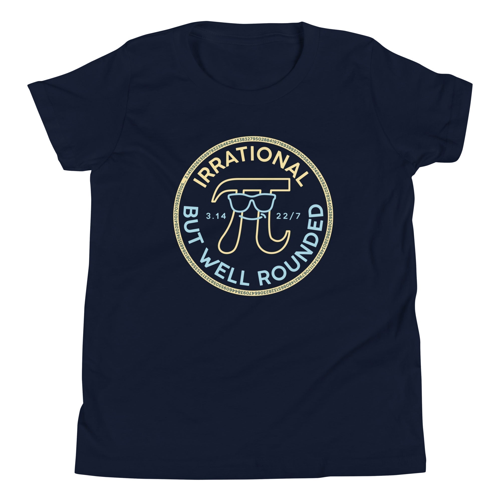 Irrational But Well Rounded Kid's Youth Tee Hoodie, Sweatshirt | CoreVibeTees.com (Image 1)