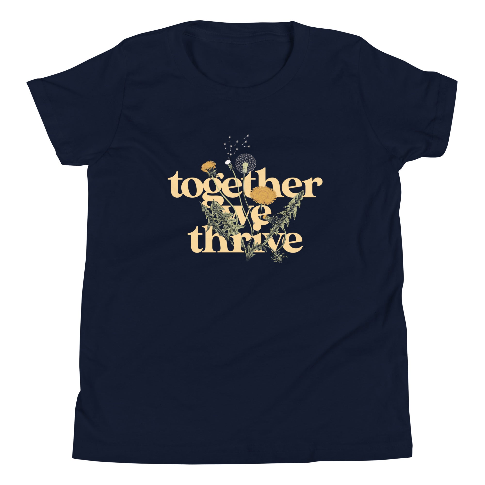 Together We Thrive Kid's Youth Tee Hoodie, Sweatshirt | CoreVibeTees.com (Image 2)