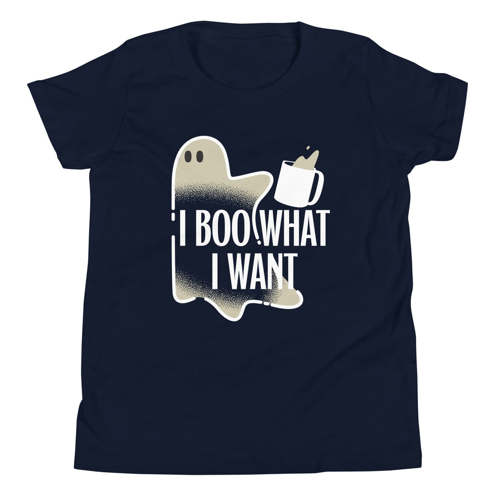 I Boo What I Want Kid's Youth Tee Hoodie, Sweatshirt | CoreVibeTees.com (Image 2)