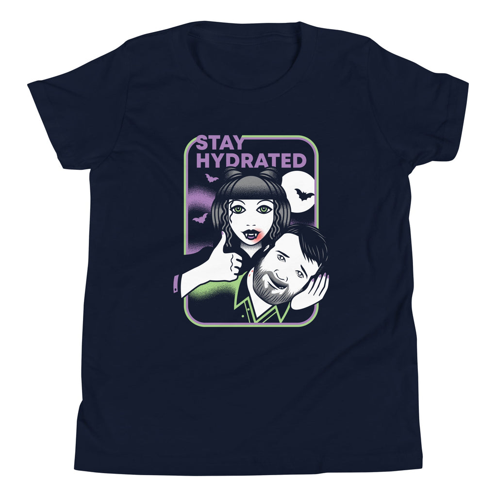 Stay Hydrated Kid's Youth Tee Hoodie, Sweatshirt | CoreVibeTees.com (Image 2)