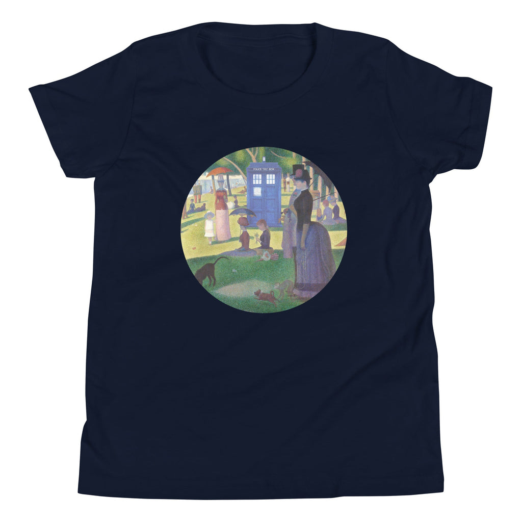 Tardis On La Grande Kid's Youth Tee Hoodie, Sweatshirt | CoreVibeTees.com (Image 1)