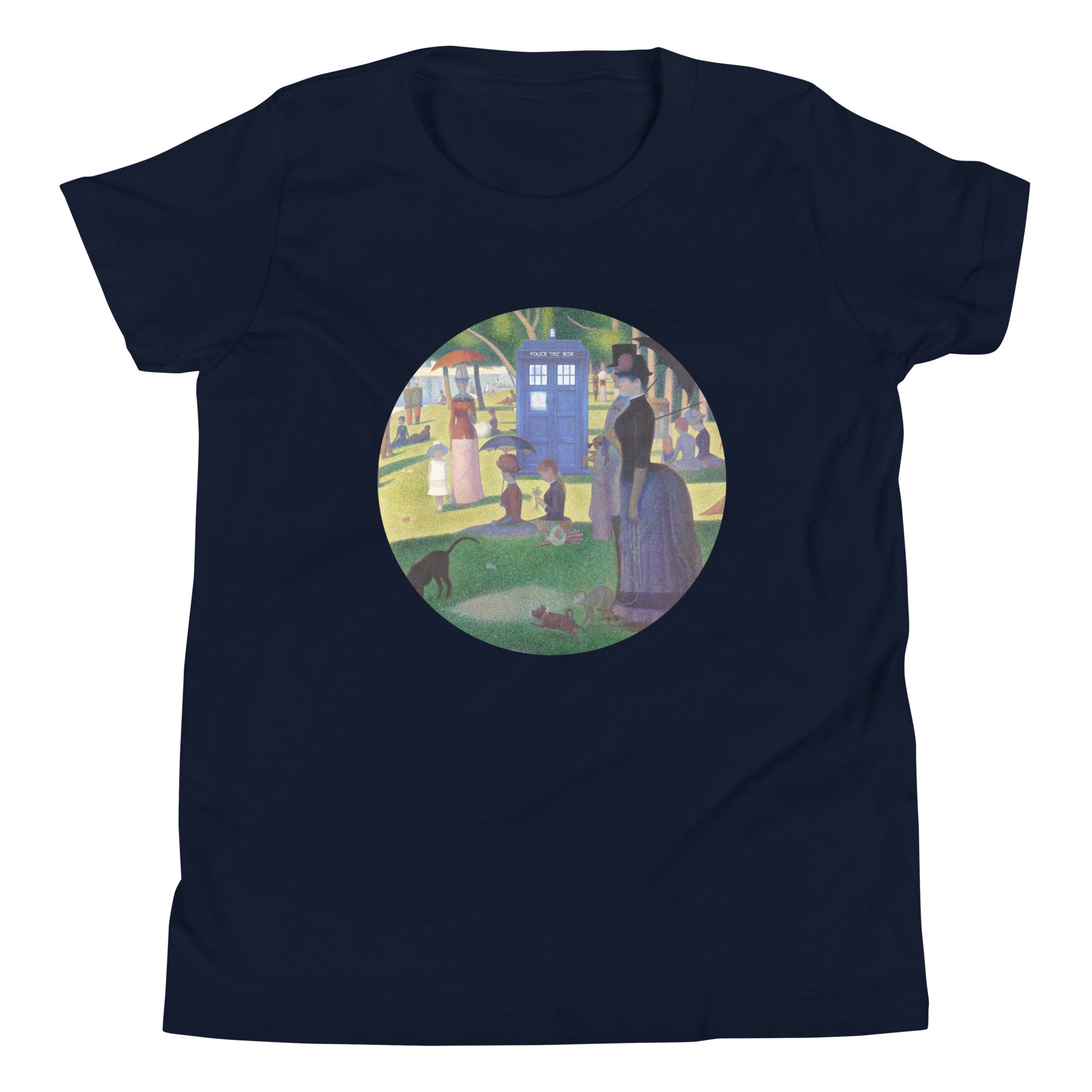 Tardis On La Grande Kid's Youth Tee Hoodie, Sweatshirt | CoreVibeTees.com (Image 1)