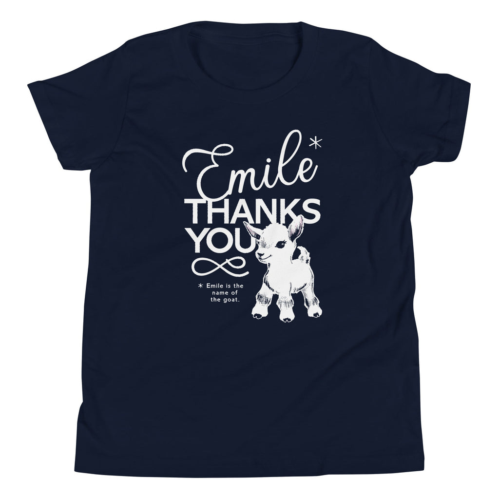 Emile Thanks You Kid's Youth Tee Hoodie, Sweatshirt | CoreVibeTees.com (Image 3)