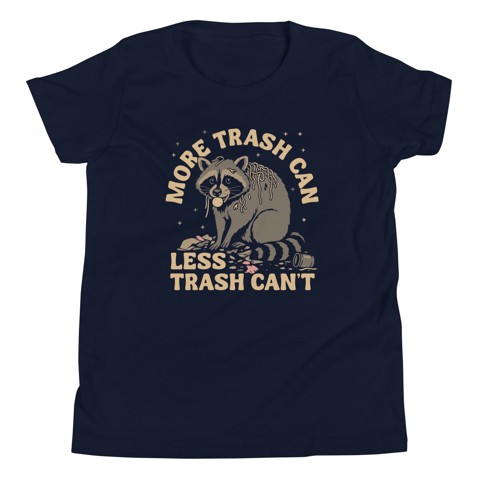 More Trash Can Less Trash Can't Kid's Youth Tee Hoodie, Sweatshirt | CoreVibeTees.com (Image 2)