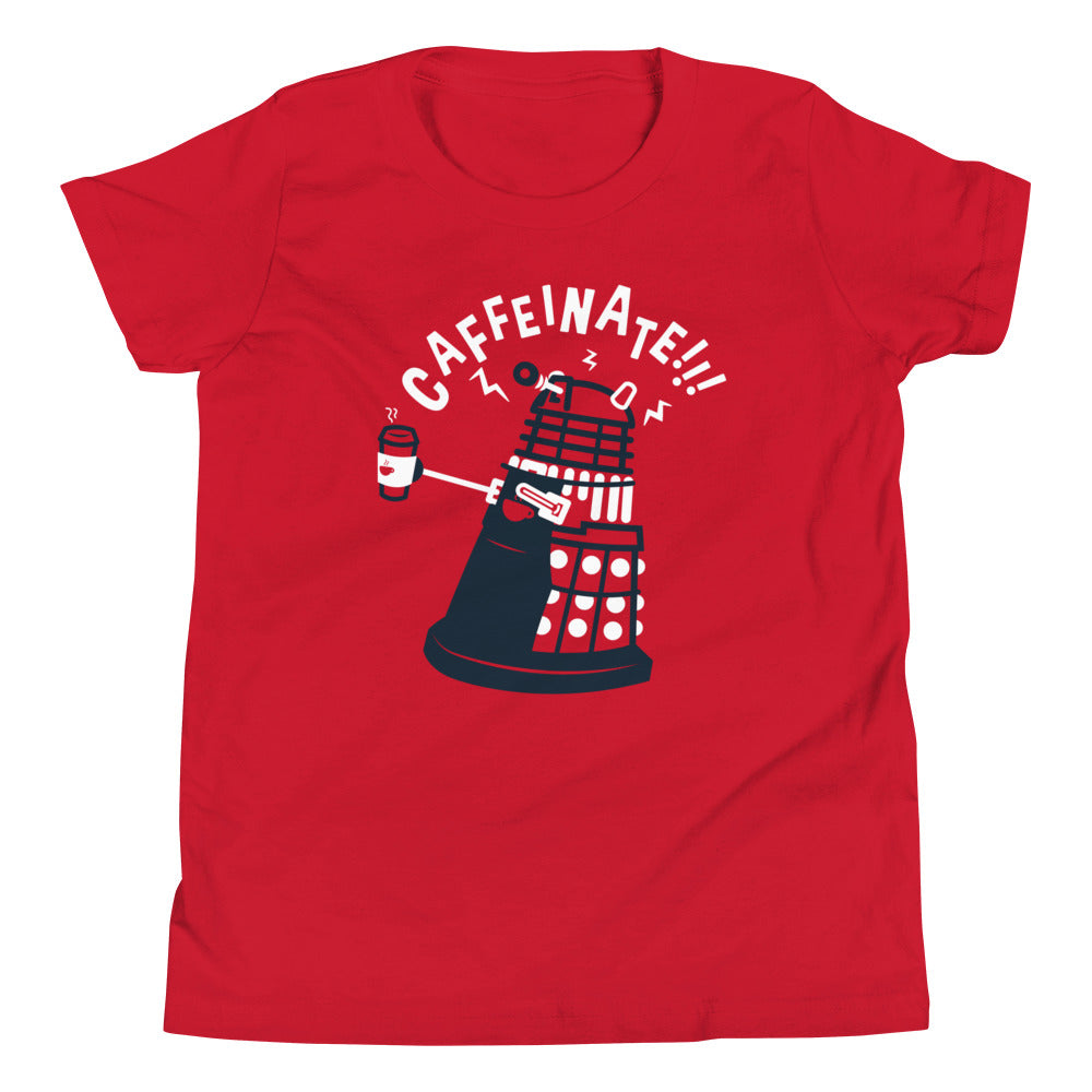 Caffeinate!!! Kid's Youth Tee Hoodie, Sweatshirt | CoreVibeTees.com (Image 2)