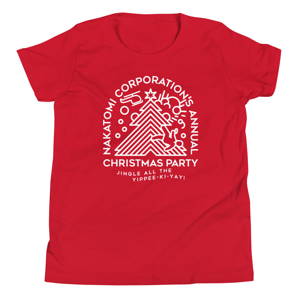 Nakatomi Christmas Party Kid's Youth Tee Hoodie, Sweatshirt | CoreVibeTees.com (Image 1)