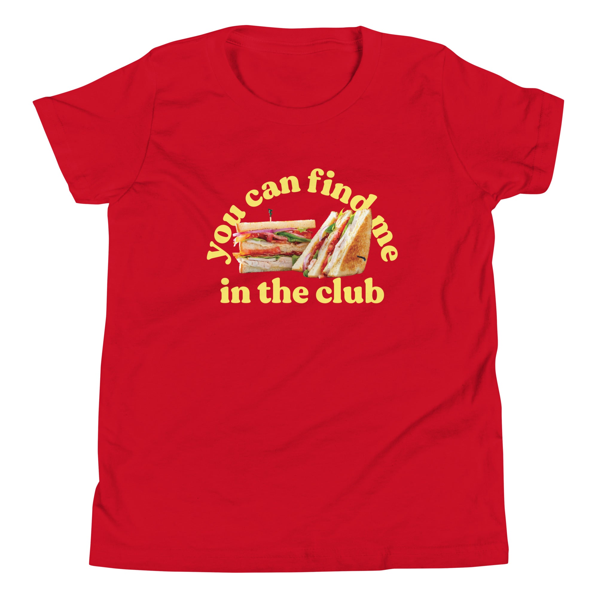 You Can Find Me In The Club Kid's Youth Tee Hoodie, Sweatshirt | CoreVibeTees.com (Image 4)