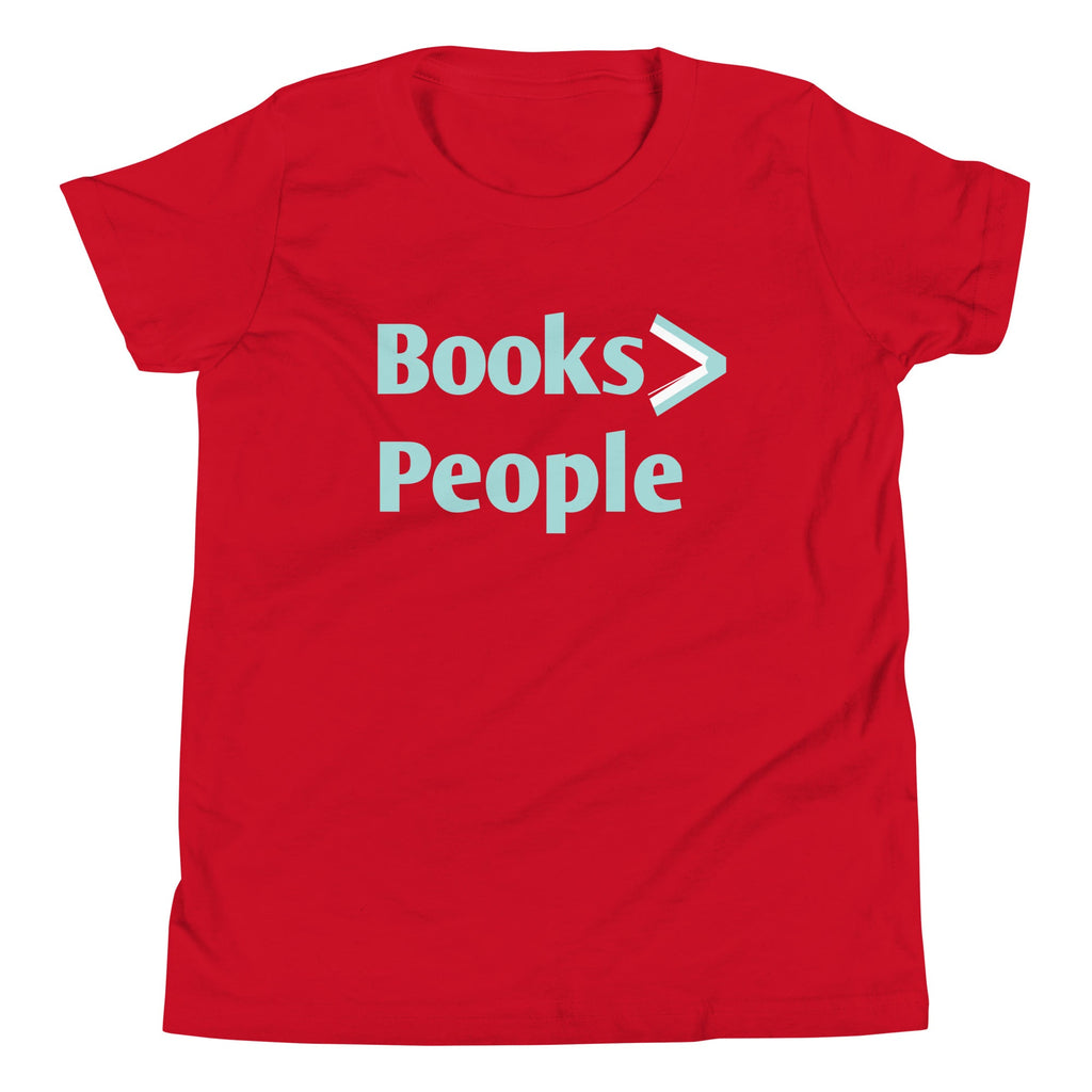 Books>People Kid's Youth Tee Hoodie, Sweatshirt | CoreVibeTees.com (Image 3)