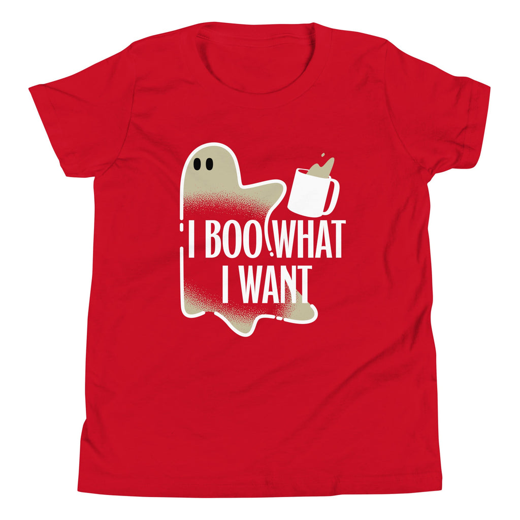 I Boo What I Want Kid's Youth Tee Hoodie, Sweatshirt | CoreVibeTees.com (Image 3)
