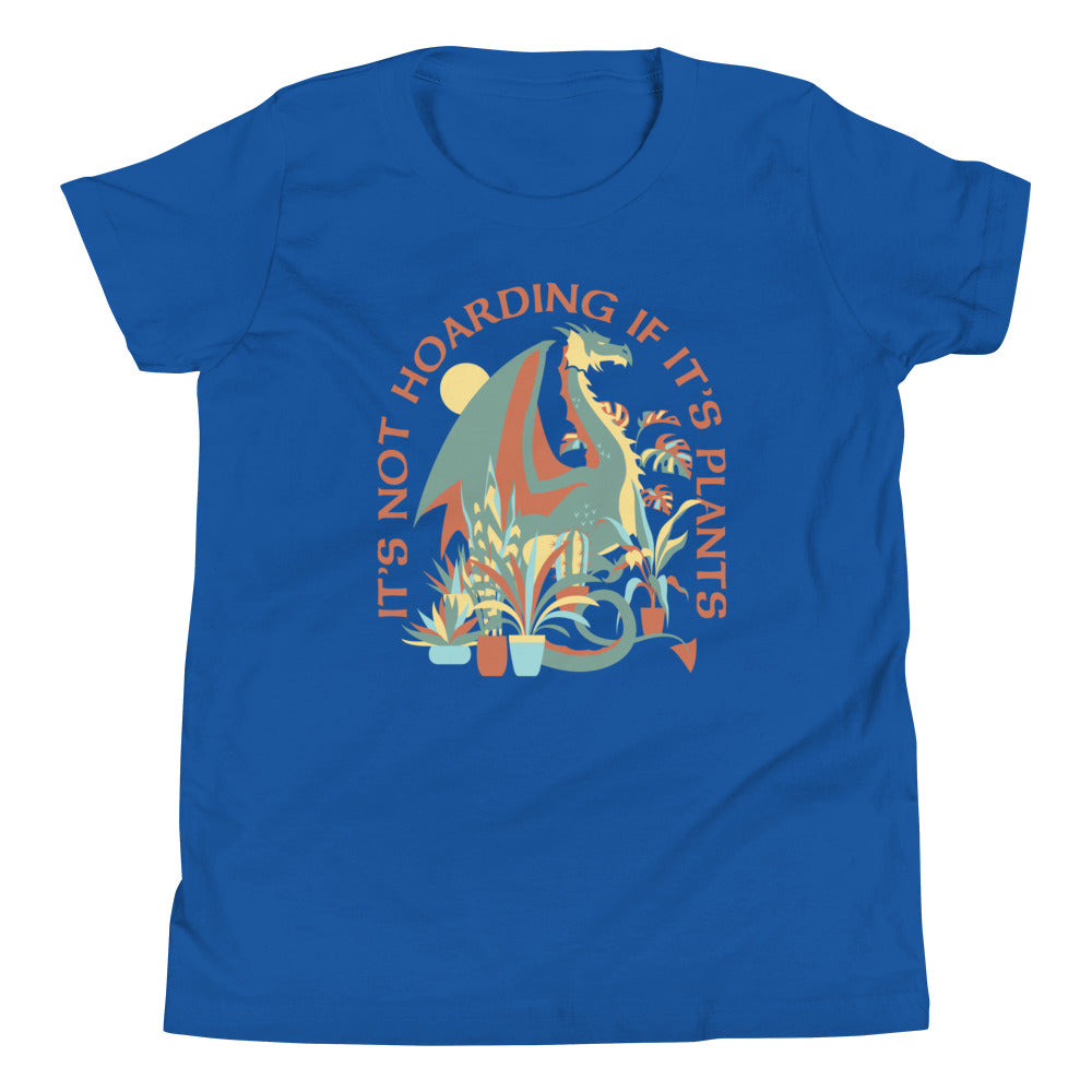 It's Not Hoarding If It's Plants Kid's Youth Tee Hoodie, Sweatshirt | CoreVibeTees.com (Image 4)