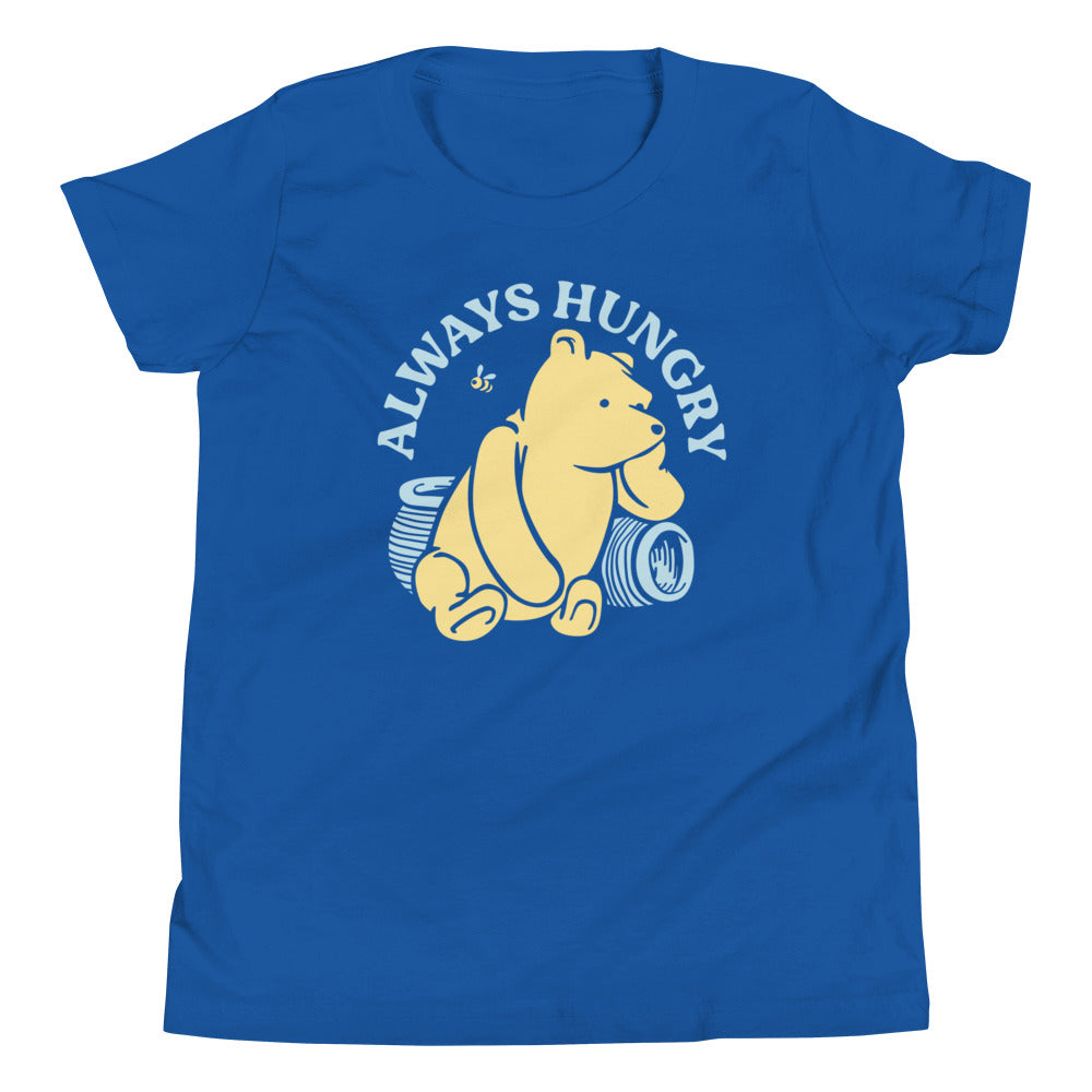 Always Hungry Kid's Youth Tee Hoodie, Sweatshirt | CoreVibeTees.com (Image 4)