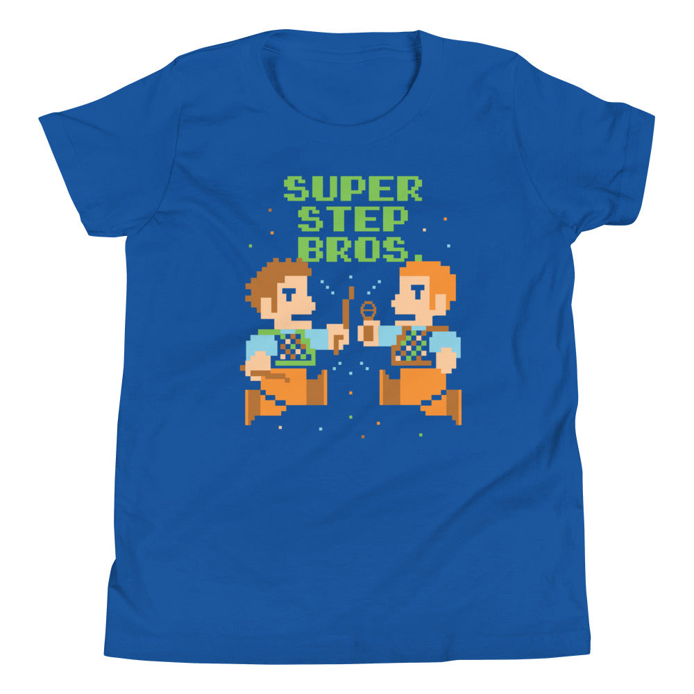 Super Step Bros Kid's Youth Tee Hoodie, Sweatshirt | CoreVibeTees.com (Image 4)