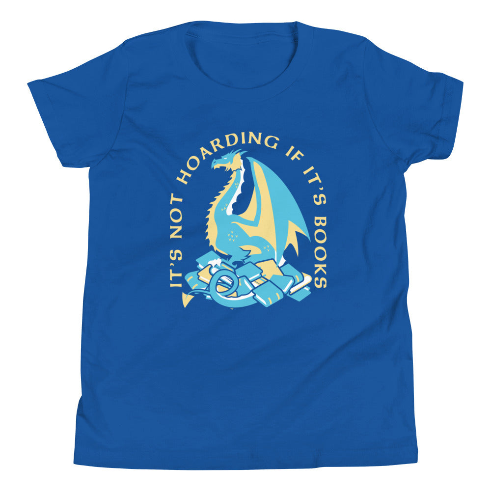 It's Not Hoarding If It's Books Kid's Youth Tee Hoodie, Sweatshirt | CoreVibeTees.com (Image 4)