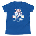 Talk To Me Rooster Kid's Youth Tee Hoodie, Sweatshirt | CoreVibeTees.com (Image 1)