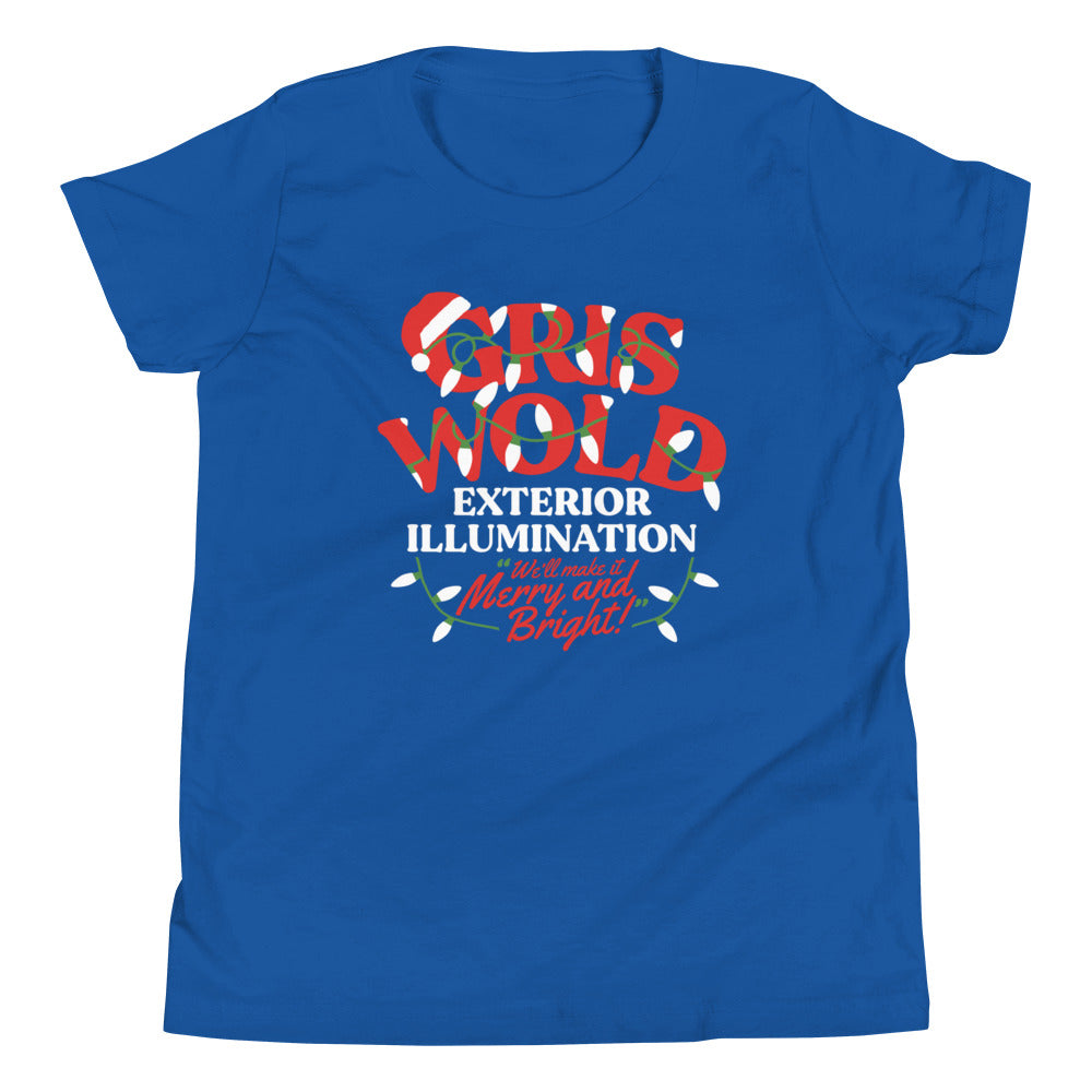 Griswold Exterior Illumination Kid's Youth Tee Hoodie, Sweatshirt | CoreVibeTees.com (Image 4)