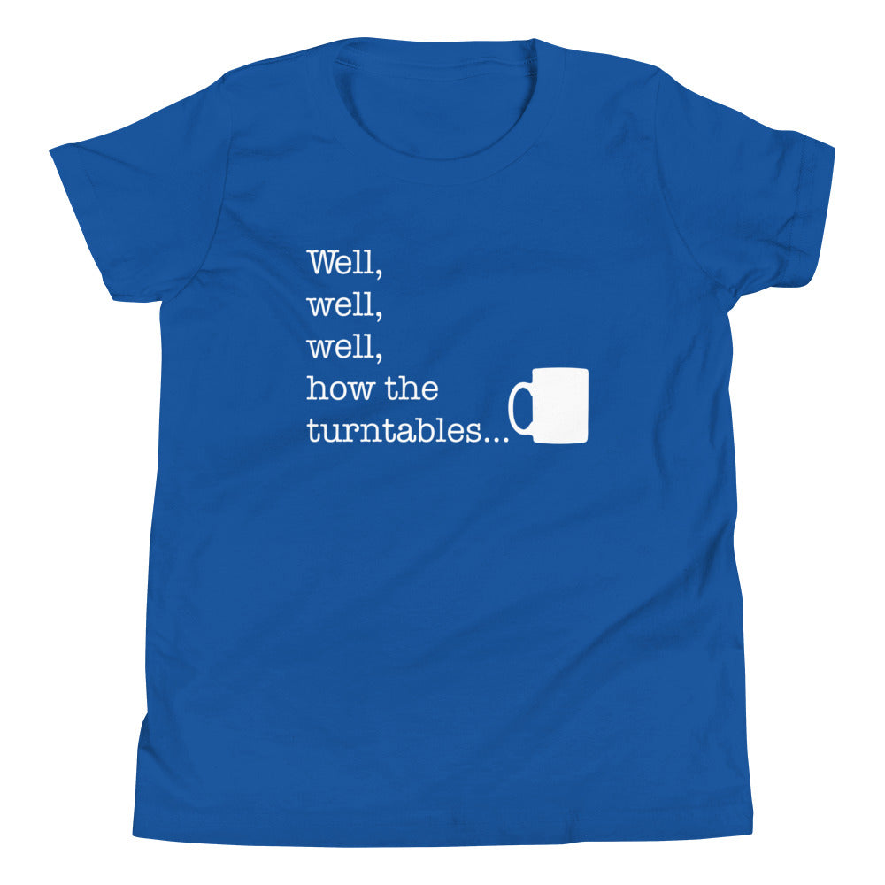Well, Well, Well, How The Turntables Kid's Youth Tee Hoodie, Sweatshirt | CoreVibeTees.com (Image 3)