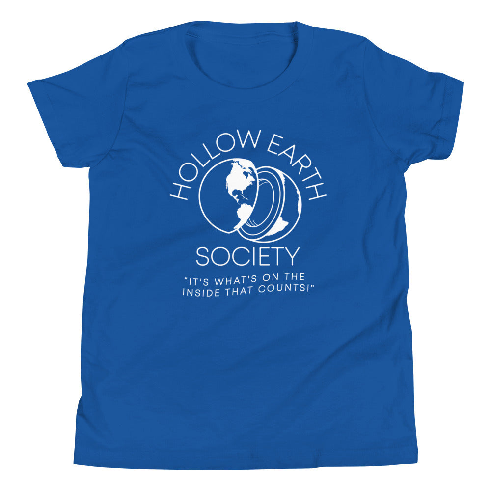 Hollow Earth Society Kid's Youth Tee Hoodie, Sweatshirt | CoreVibeTees.com (Image 4)