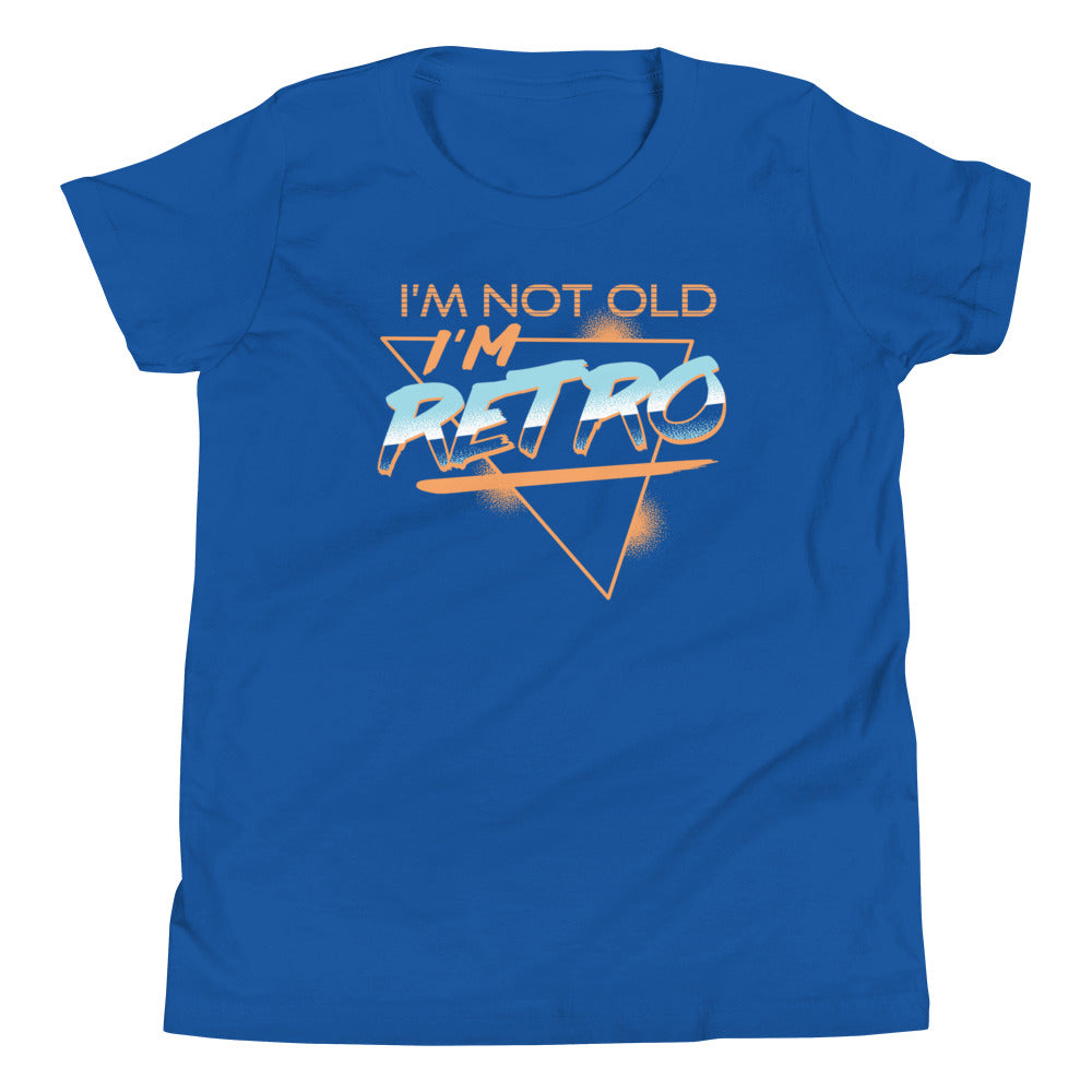 I'm Not Old I'm Retro Kid's Youth Tee Hoodie, Sweatshirt | CoreVibeTees.com (Image 3)