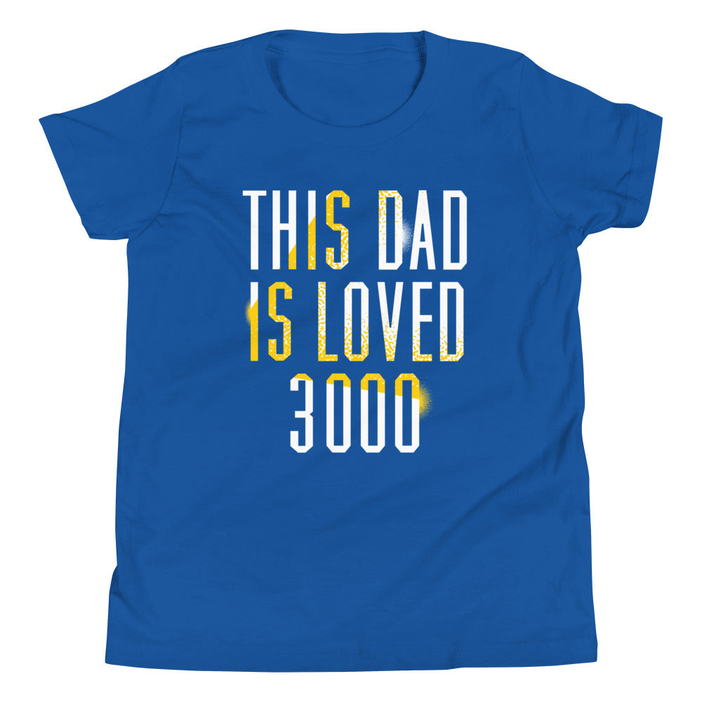 This Dad Is Loved 3000 Kid's Youth Tee Hoodie, Sweatshirt | CoreVibeTees.com (Image 4)