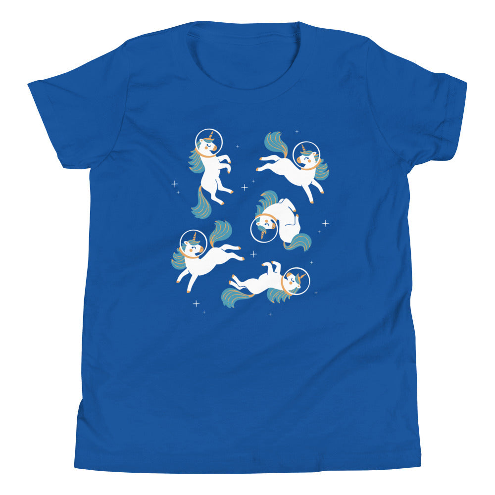 Unicorns In Space Kid's Youth Tee Hoodie, Sweatshirt | CoreVibeTees.com (Image 4)