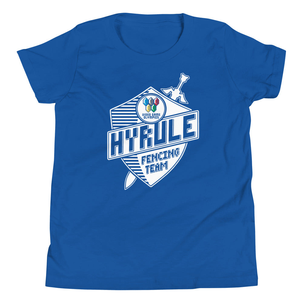 Hyrule Fencing Team Kid's Youth Tee Hoodie, Sweatshirt | CoreVibeTees.com (Image 3)