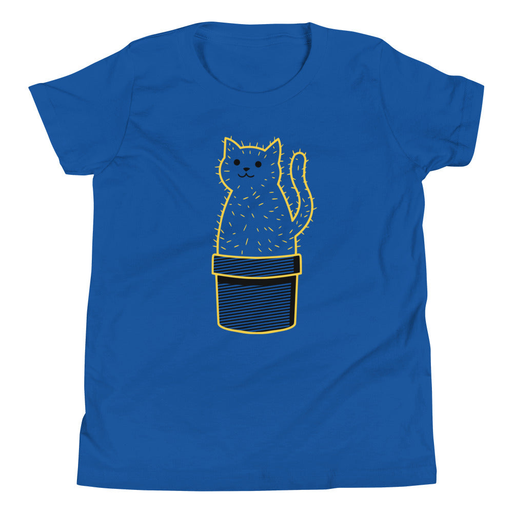 Catcus Kid's Youth Tee Hoodie, Sweatshirt | CoreVibeTees.com (Image 2)