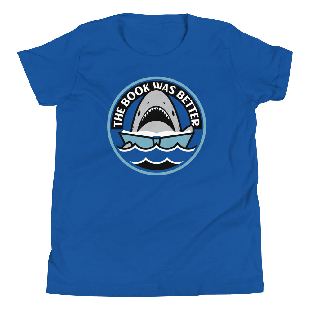 The Book Was Better Kid's Youth Tee Hoodie, Sweatshirt | CoreVibeTees.com (Image 2)