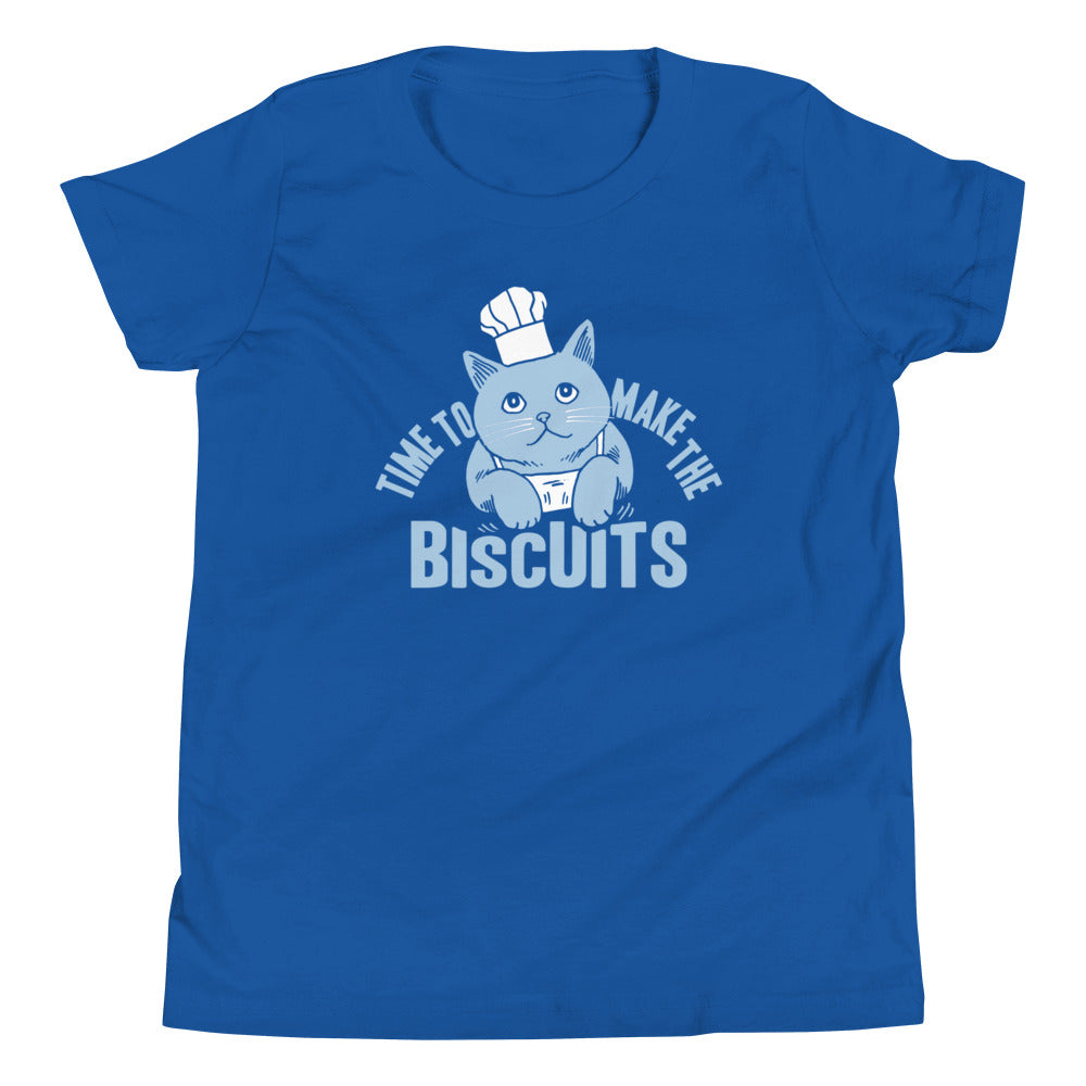 Time To Make The Biscuits Kid's Youth Tee Hoodie, Sweatshirt | CoreVibeTees.com (Image 3)