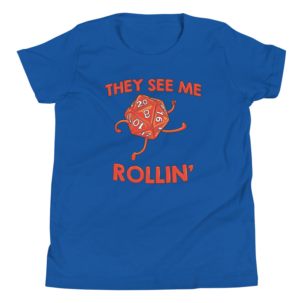 They See Me Rollin' Kid's Youth Tee Hoodie, Sweatshirt | CoreVibeTees.com (Image 1)