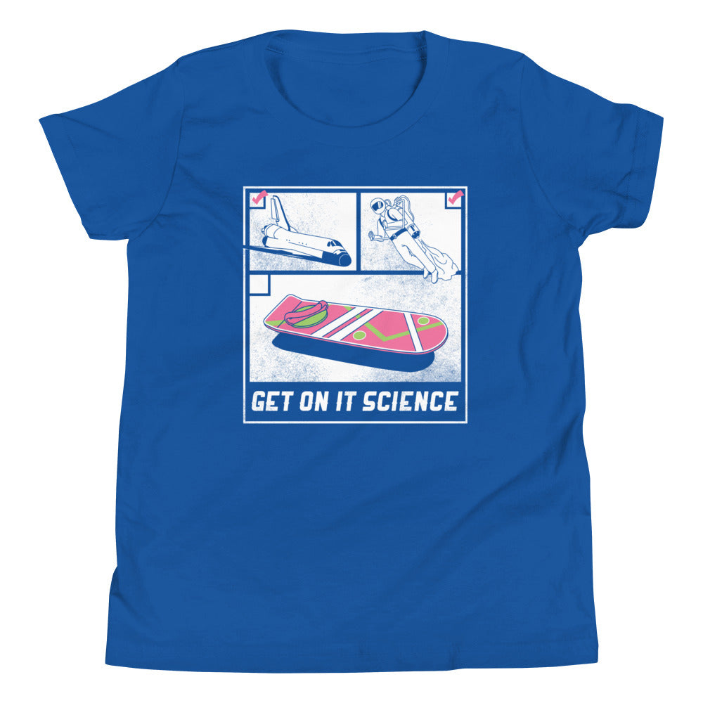 Get On It Science Kid's Youth Tee Hoodie, Sweatshirt | CoreVibeTees.com (Image 5)
