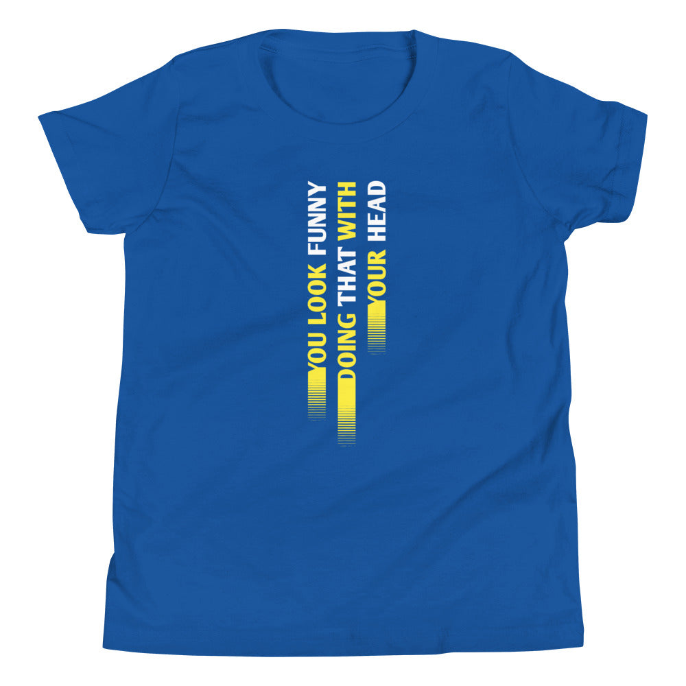 You Look Funny Doing That Kid's Youth Tee Hoodie, Sweatshirt | CoreVibeTees.com (Image 5)