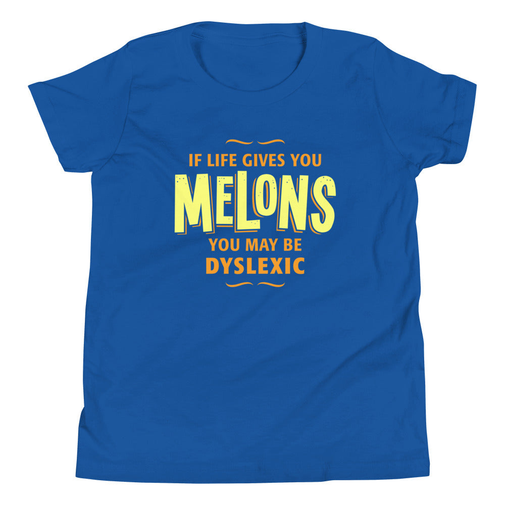 If Life Gives You Melons Kid's Youth Tee Hoodie, Sweatshirt | CoreVibeTees.com (Image 1)