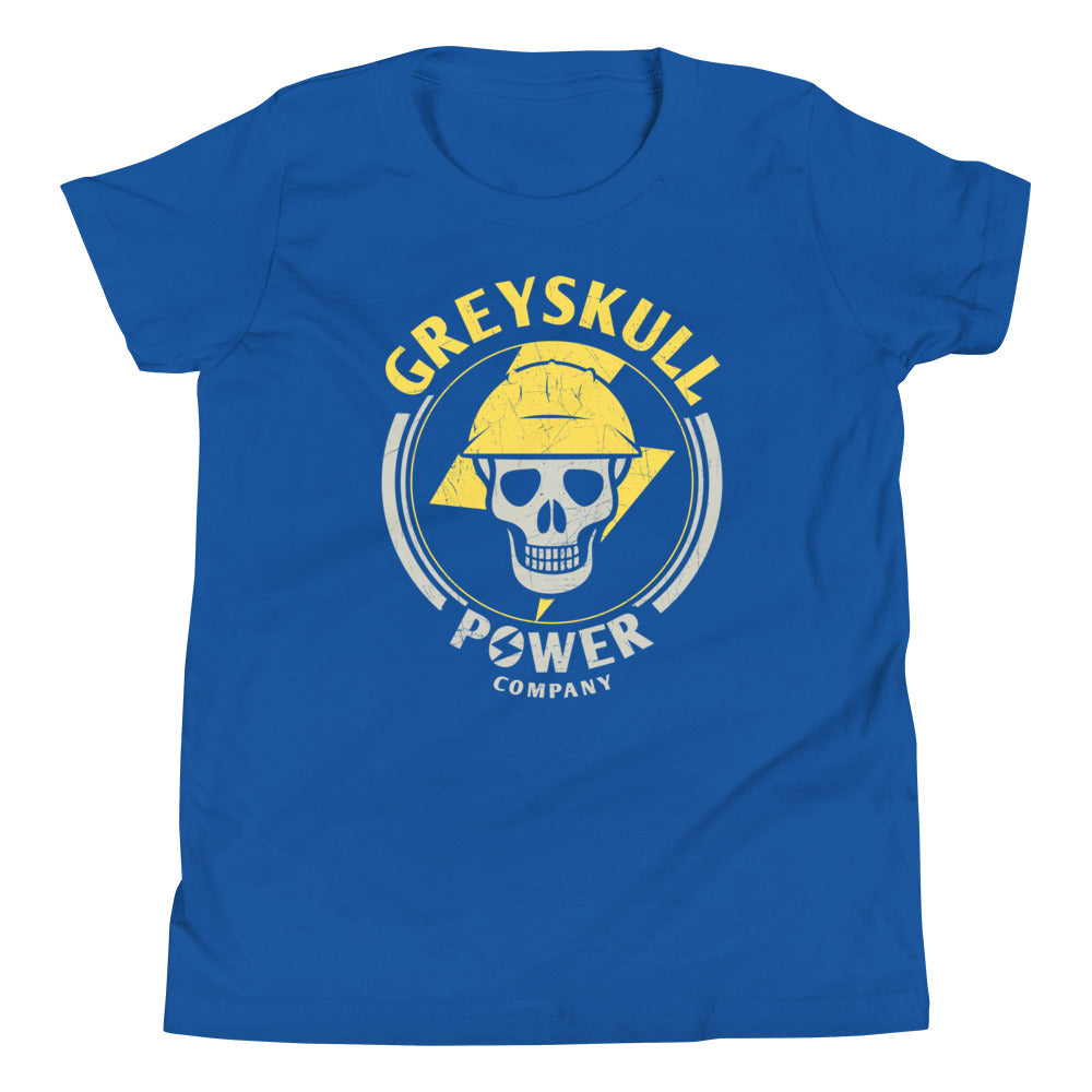 Greyskull Power Company Kid's Youth Tee Hoodie, Sweatshirt | CoreVibeTees.com (Image 5)
