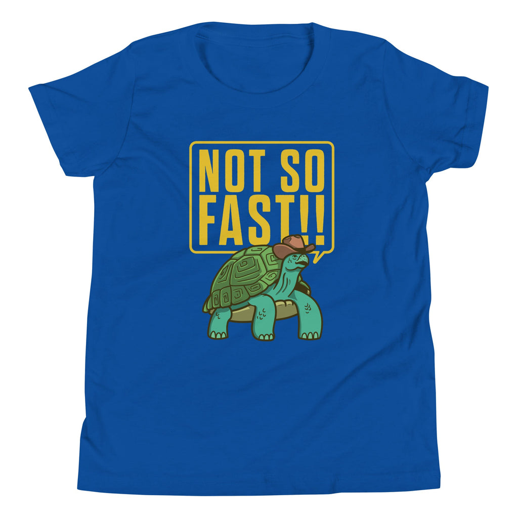 Not So Fast!! Kid's Youth Tee Hoodie, Sweatshirt | CoreVibeTees.com (Image 3)