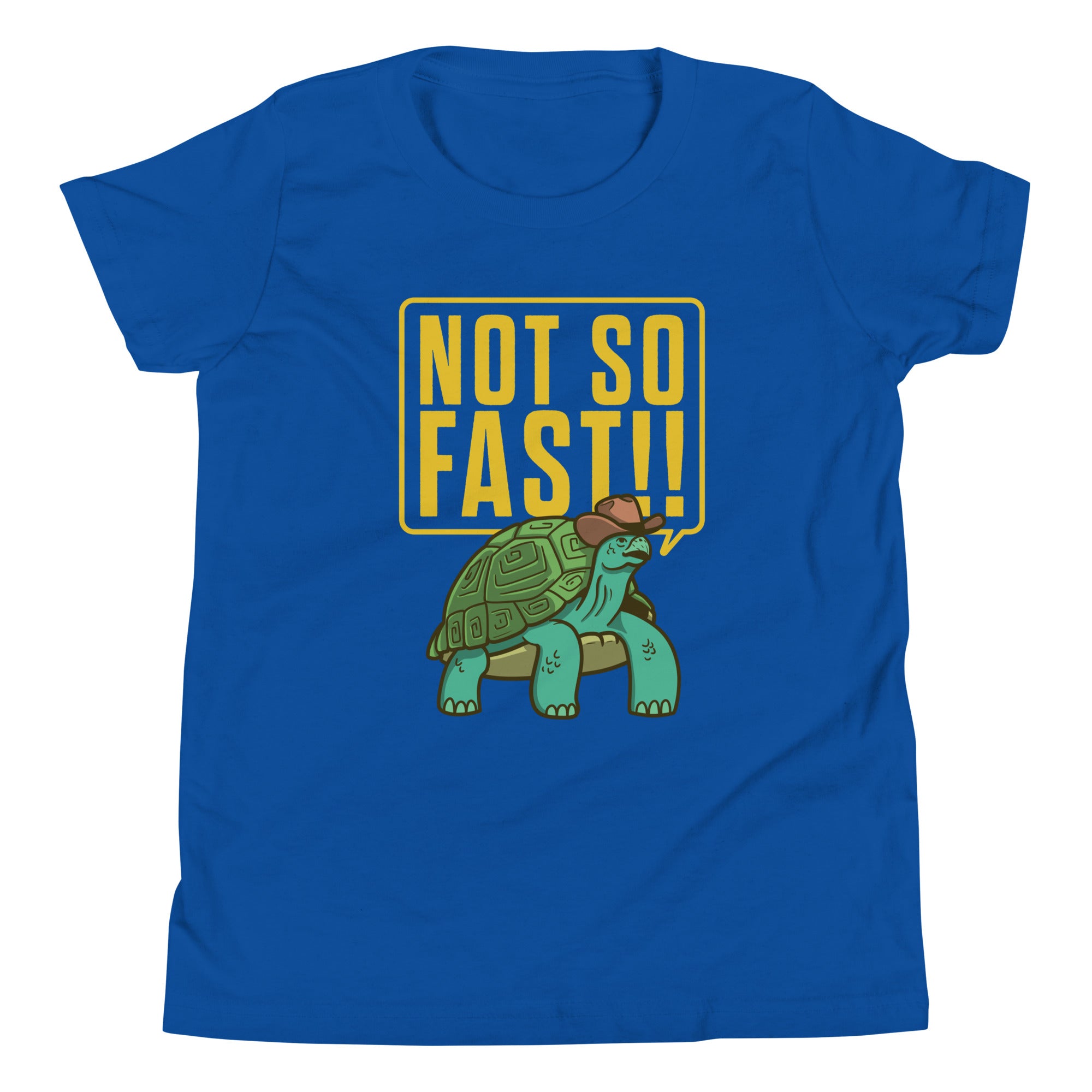 Not So Fast!! Kid's Youth Tee Hoodie, Sweatshirt | CoreVibeTees.com (Image 3)