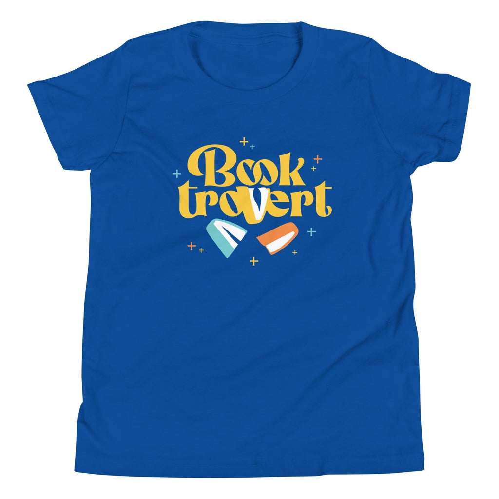 Booktrovert Kid's Youth Tee Hoodie, Sweatshirt | CoreVibeTees.com (Image 4)