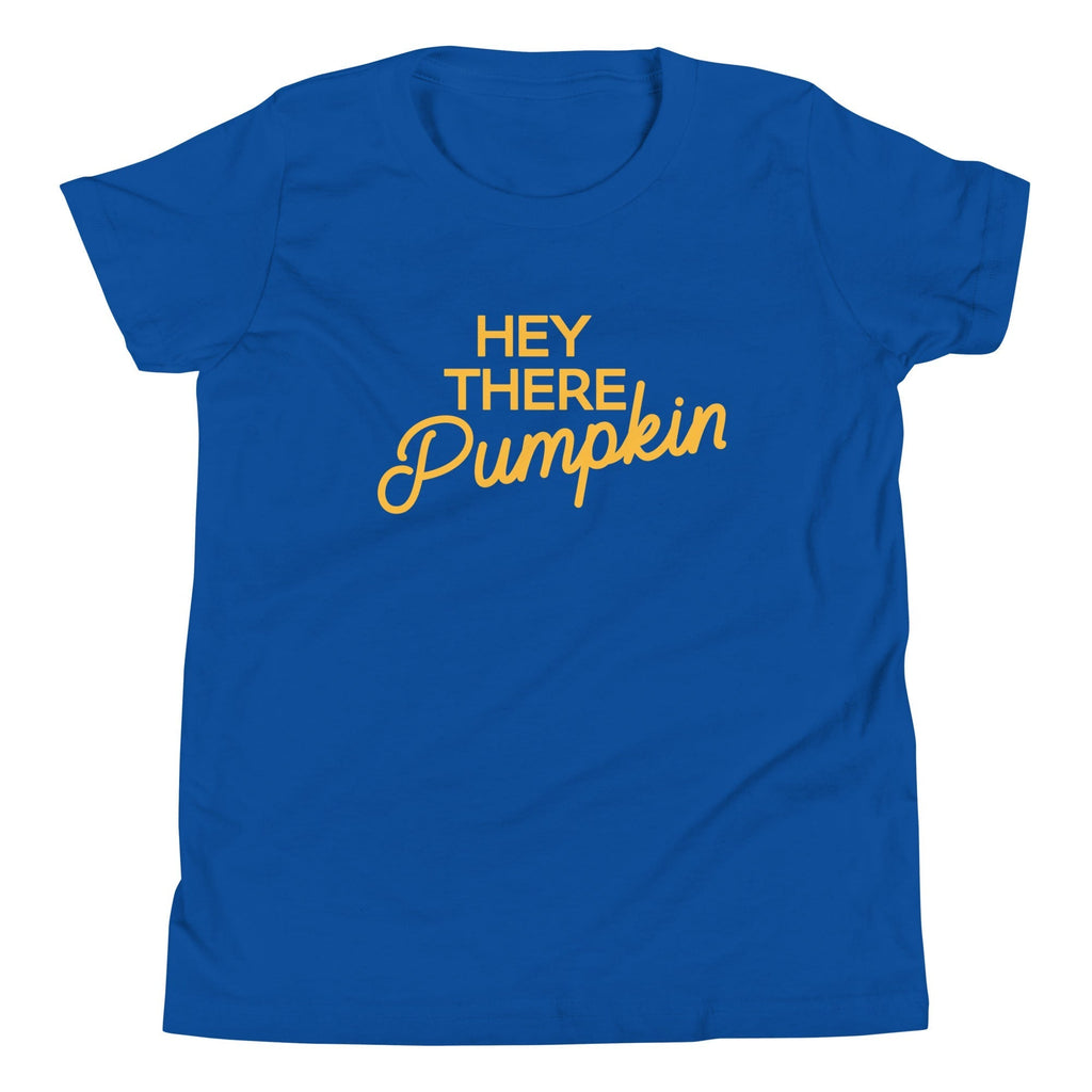 Hey There Pumpkin Kid's Youth Tee Hoodie, Sweatshirt | CoreVibeTees.com (Image 4)