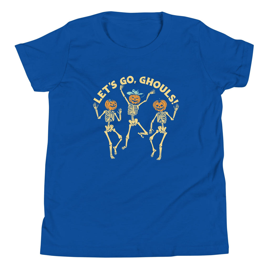 Let's Go, Ghouls! Kid's Youth Tee Hoodie, Sweatshirt | CoreVibeTees.com (Image 5)