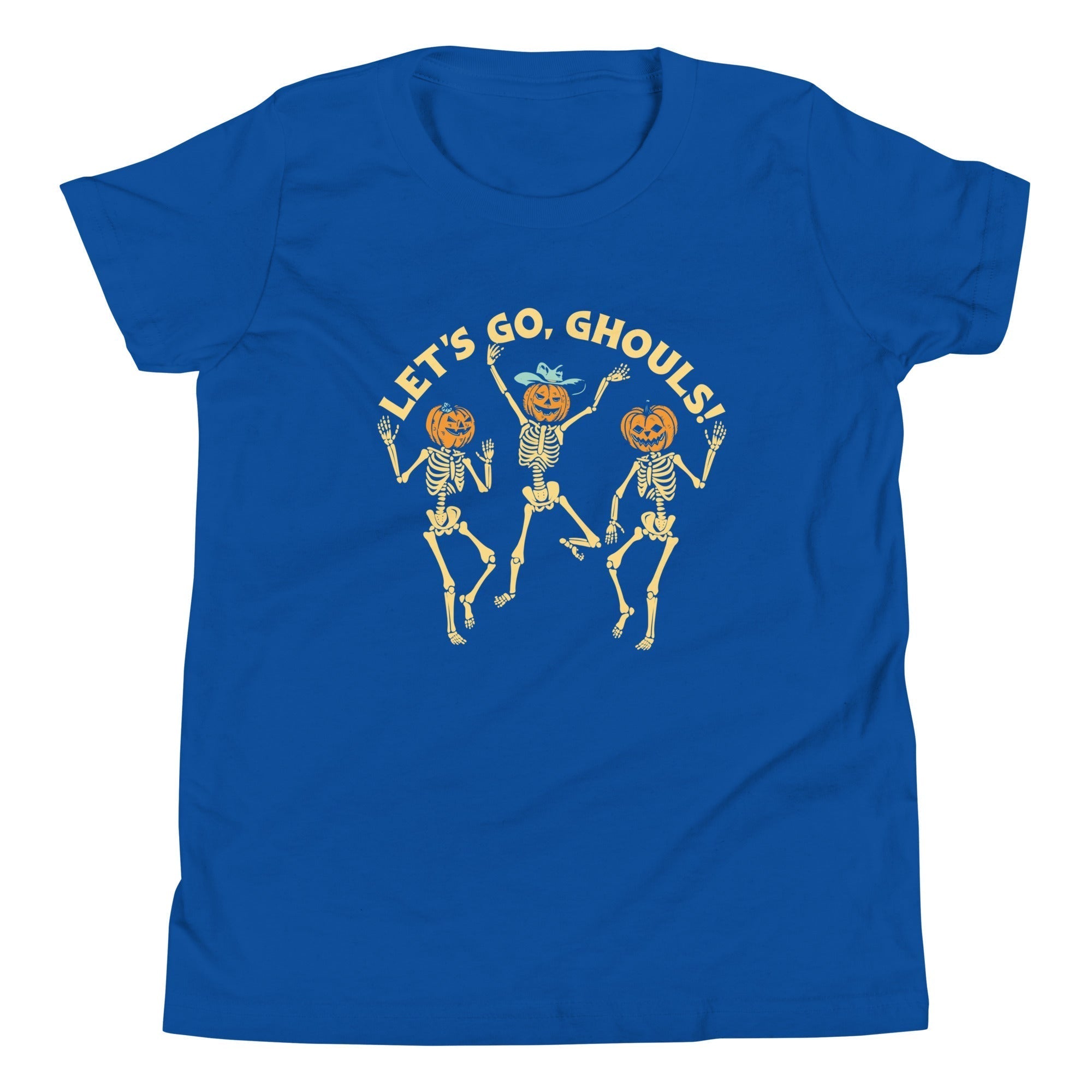 Let's Go, Ghouls! Kid's Youth Tee Hoodie, Sweatshirt | CoreVibeTees.com (Image 5)