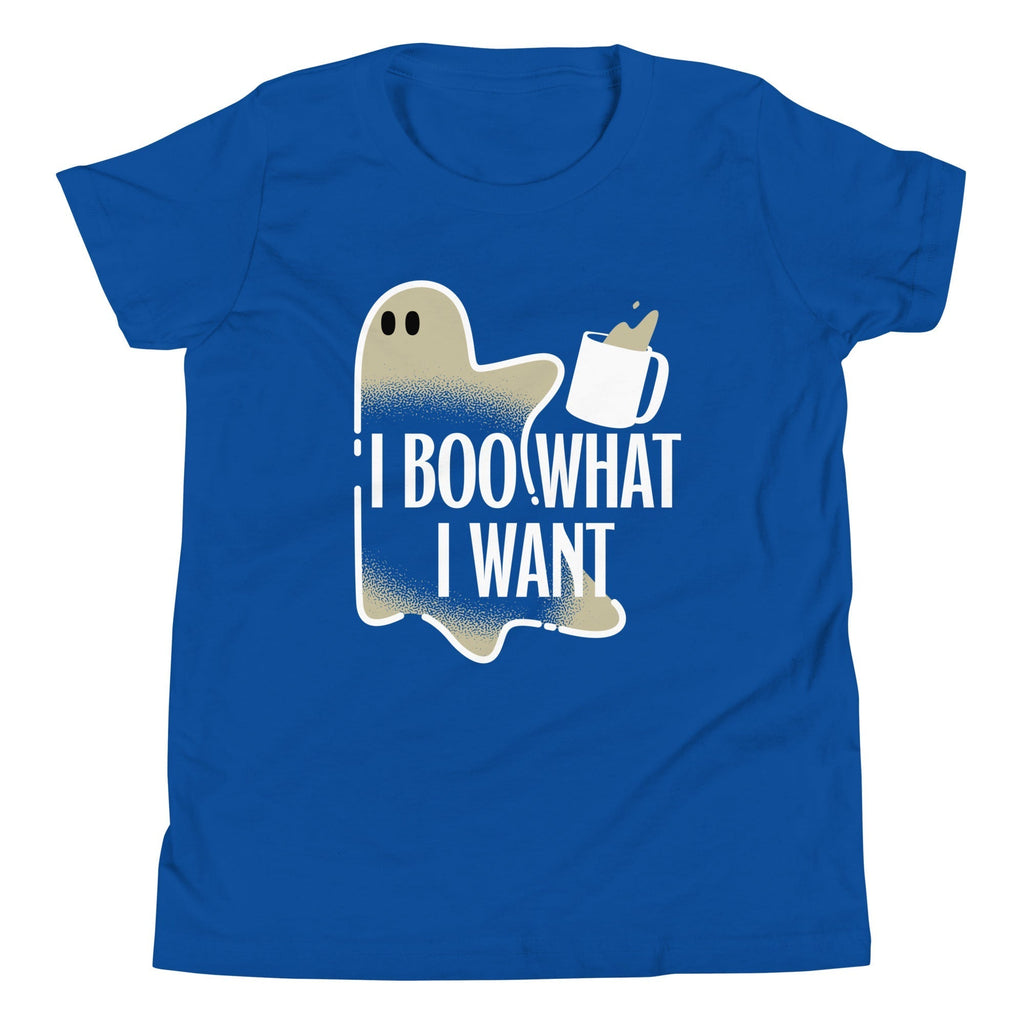 I Boo What I Want Kid's Youth Tee Hoodie, Sweatshirt | CoreVibeTees.com (Image 4)