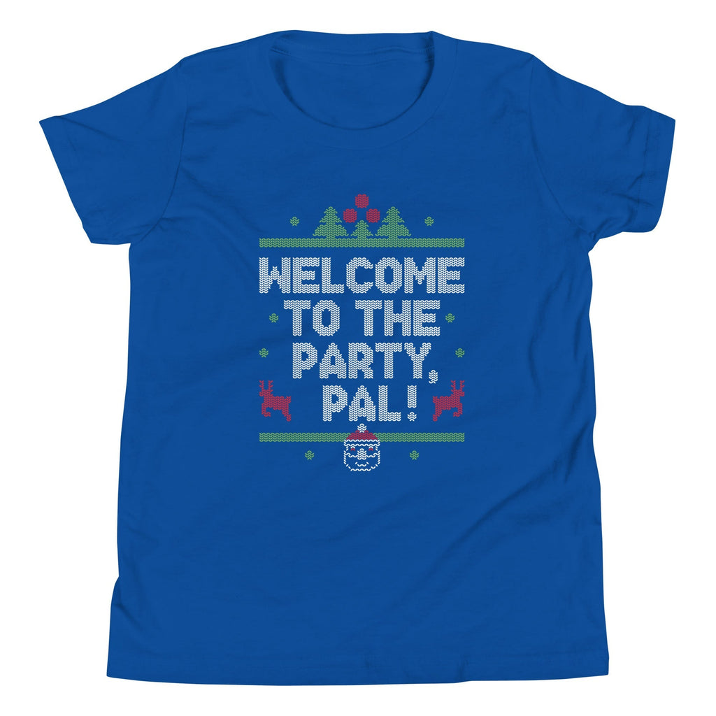 Welcome To The Party, Pal! Kid's Youth Tee Hoodie, Sweatshirt | CoreVibeTees.com (Image 5)