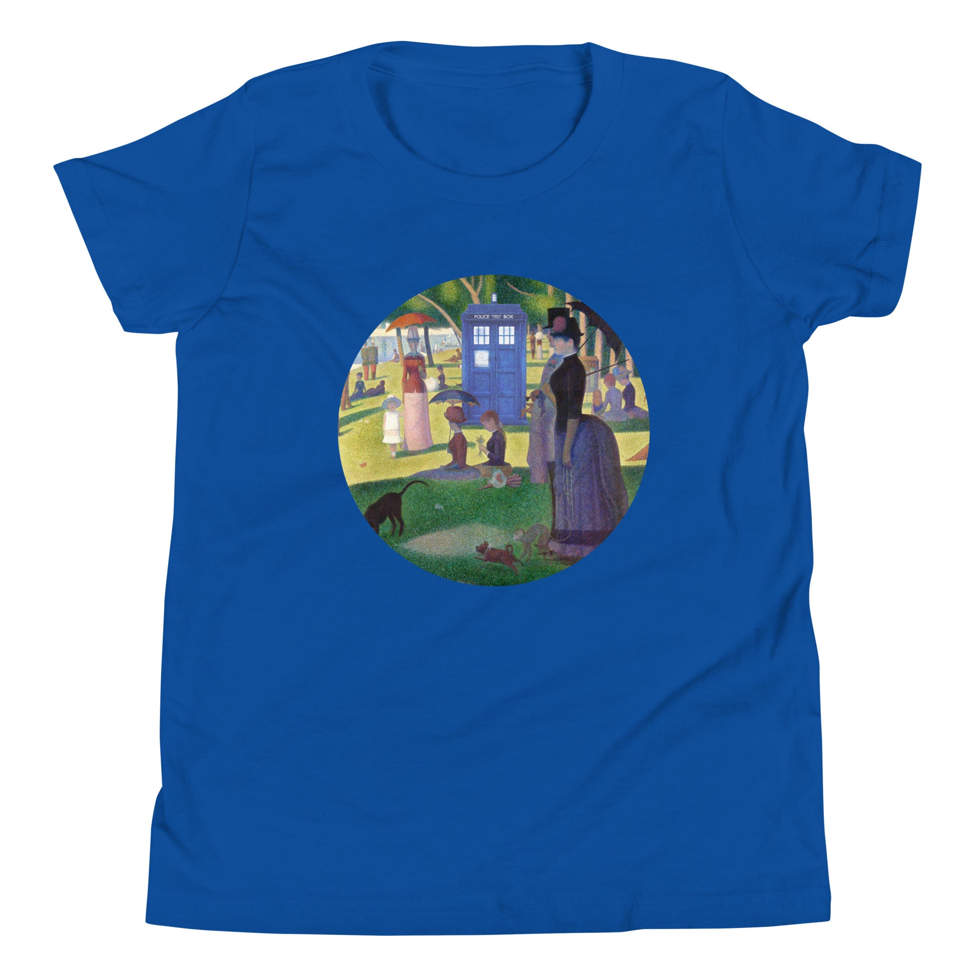 Tardis On La Grande Kid's Youth Tee Hoodie, Sweatshirt | CoreVibeTees.com (Image 3)