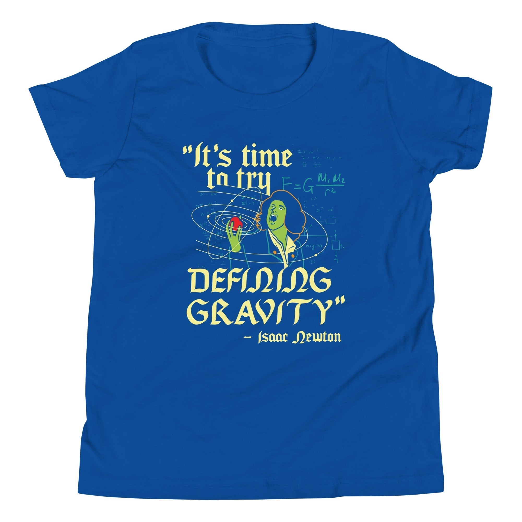 It's Time To Try Defining Gravity Kid's Youth Tee Hoodie, Sweatshirt | CoreVibeTees.com (Image 5)