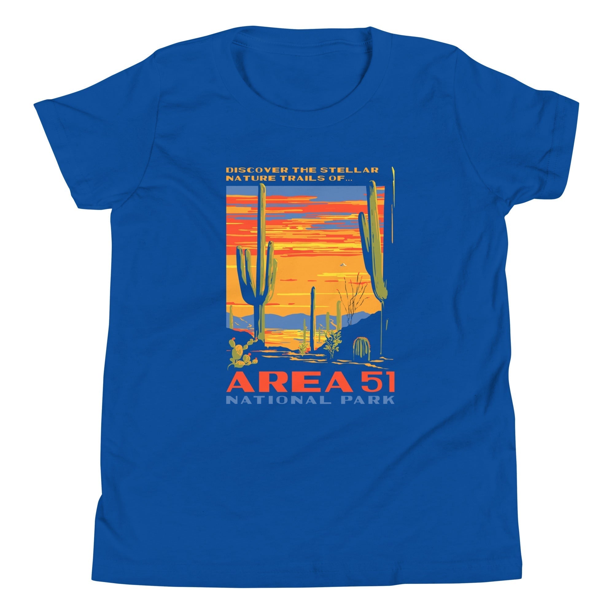 Area 51 National Park Kid's Youth Tee Hoodie, Sweatshirt | CoreVibeTees.com (Image 5)
